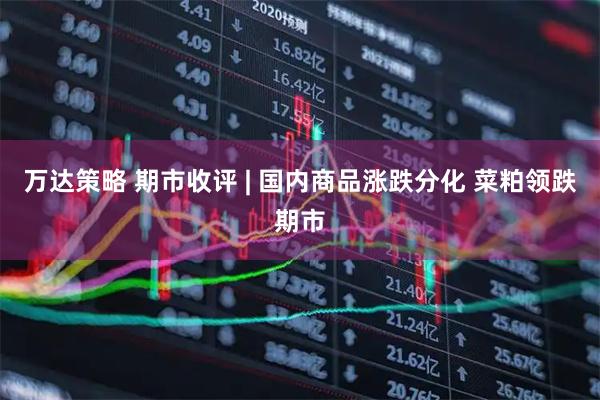 万达策略 期市收评 | 国内商品涨跌分化 菜粕领跌期市